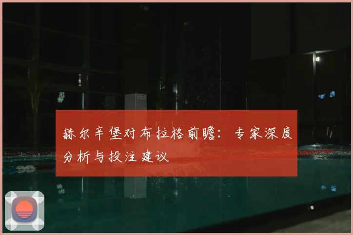 赫尔辛堡对布拉格前瞻：专家深度分析与投注建议