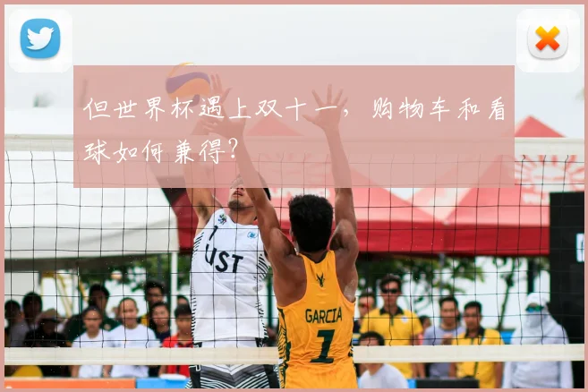 但世界杯遇上双十一，购物车和看球如何兼得？